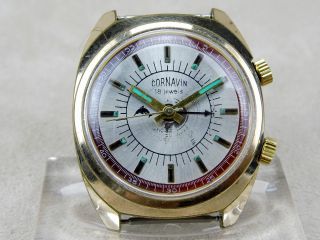 Cornavin Antike Armbanduhr Mit Weckfunktion Alarm Wecker Handaufzug Bild
