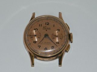 Rexa Chronograph Vintage Handaufzug,  Wrist Watch,  Repair,  Cal Landeron 48 Bild