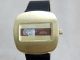 R.  W.  P.  Antike Mechanische Digitaluhr Mit Handaufzug Aus Den 70er Jahren Nos Armbanduhren Bild 1