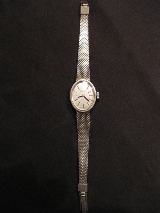 Damen Silber - Armbanduhr Primato,  Läuft,  Mechanisch: Handaufzug Bild