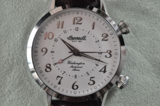 Ingersoll Washington Armbanduhr Mit Handaufzug Und Mech.  Alarm Bild