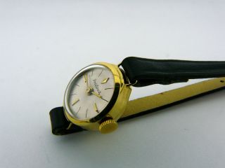 Armbanduhr Prätina Kal.  Femga 45 Handaufzug 585/ Gold Bild