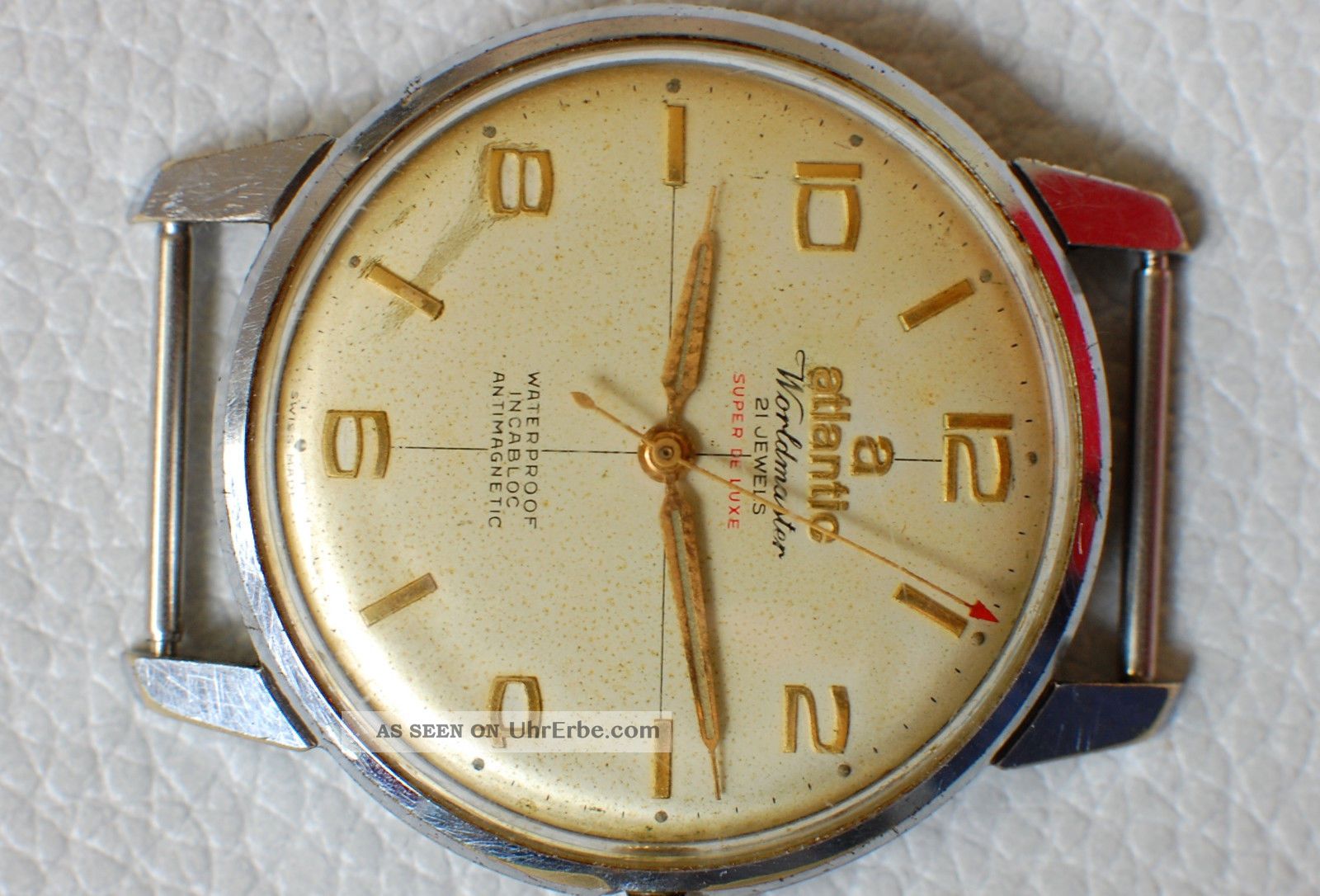 Atlantic Worldmaster De Luxe 21jewels Armbanduhren Bild