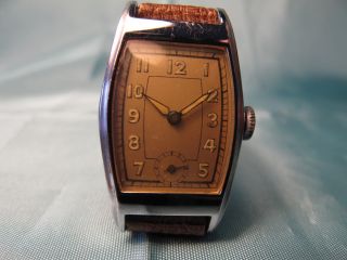 Herren - Armbanduhr,  Vor 1938,  Deutsches Erzeugnis Bild