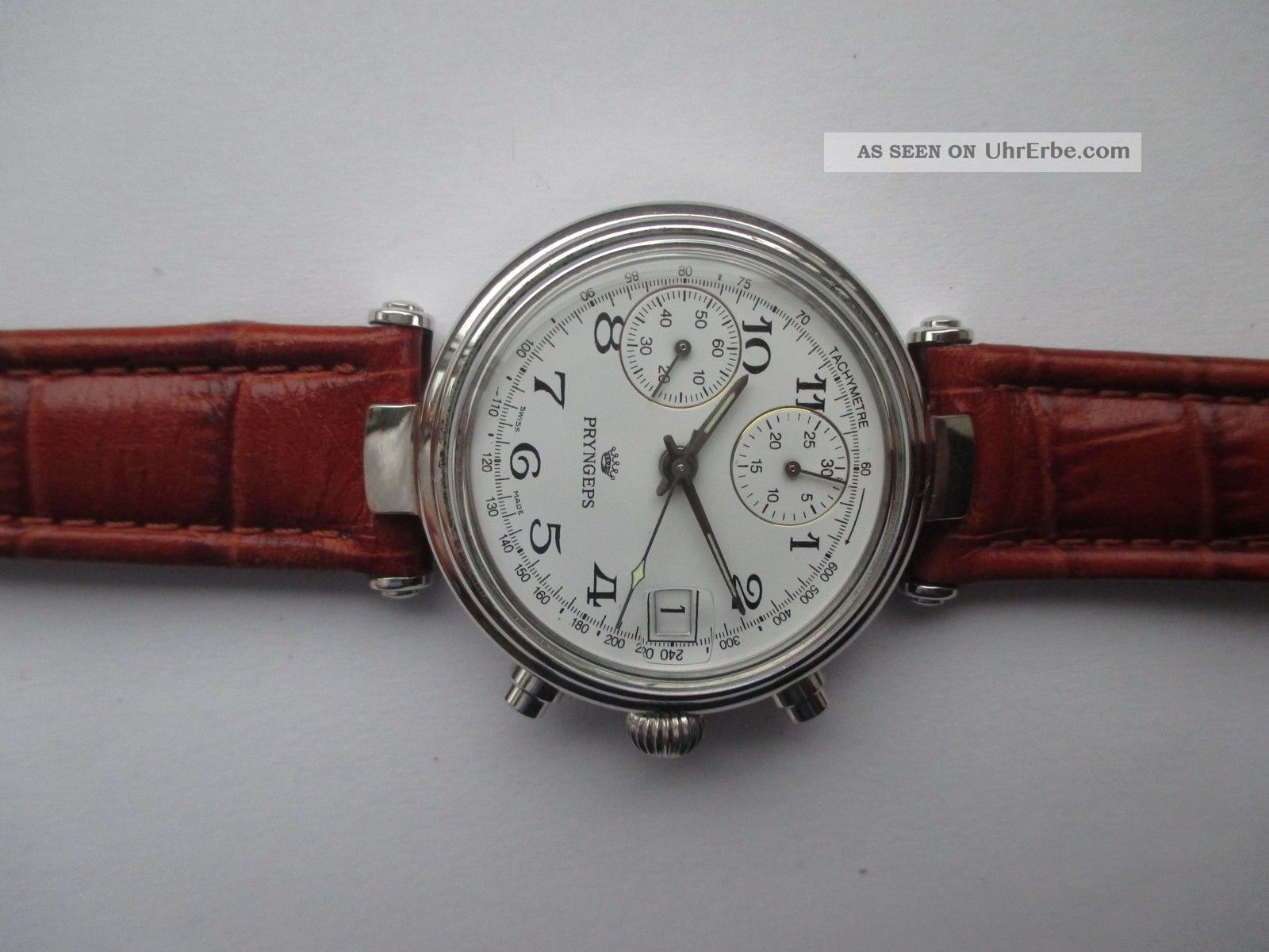 Pryngeps Chronograph Handaufzug Cal. Valjoux 7765 Swiss Made
