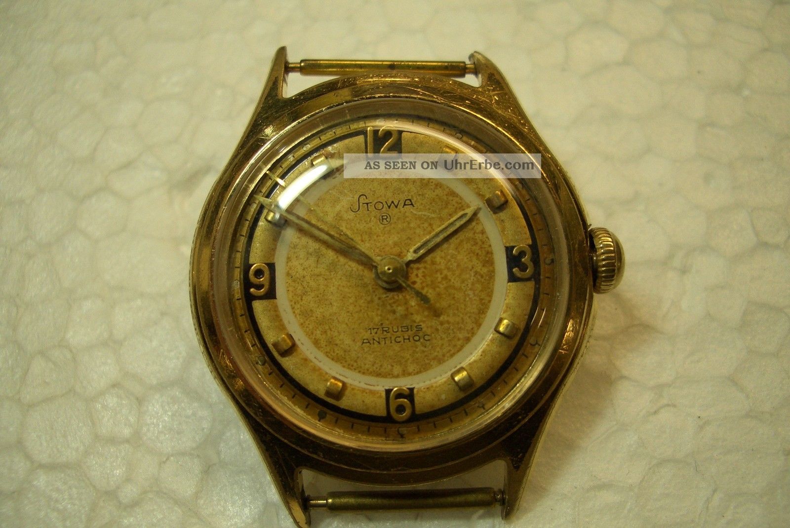 Stowa B Alte Herren Armbanduhr 50 ' Er Jahre Durowe Kaliber - Gebr. Armbanduhren Bild