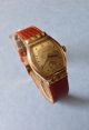 40er Jahre Benrus Herrenuhr Vintage Art Deco Curvex Watch Armbanduhren Bild 2