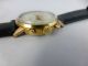 Yema Schaltradchronograph Valjoux 92,  Vergold.  Geh. ,  Handaufzug,  Vintage 1920 - 70 Armbanduhren Bild 9
