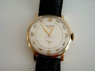 Longines Armbanduhr Für Herren,  Retro Zwischen 1980 - 99 Schöne Patina Bild