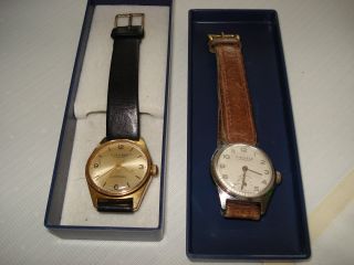 2 X Kienzle Markant - Herrenarmbanduhren - Armbanduhr - Handaufzug - Alt Bild