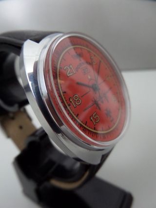 Dornier 217 Handaufzug Alte Armbanduhr Old Mens Wrist Watch Vintage Bild