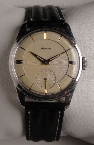 Vintage Armbanduhr Alpina – Handaufzug - Cal.  592 – Ca.  1950 Bild
