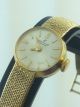 Breitling Geneve - Damen - Uhr - 14k Gold 585 - Luxus - Uhr - Handaufzug - Edel Armbanduhren Bild 11