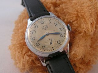 Herren Armbanduhr,  Gub,  Glashütte 60.  Handaufzug.  Vintage Ddr. Bild