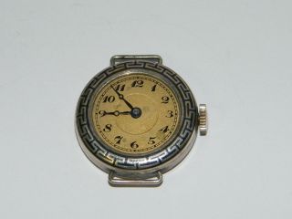 Tula Silber 800er Uhr Damen Alt Handaufzug Hau,  Vintage Wrist Watch,  Repair Bild