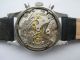 Vintage Küster Chronograph Handaufzug Cal.  Landeron 248 Edelstahl Armbanduhren Bild 3