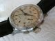 Vintage Chronograph Swiss Avia Kal.  Landeron 149 Ca.  1940 Bigsize 37 Mm Schön Armbanduhren Bild 4