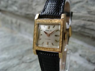 Rolex Vintage Lady Size 18 K.  Gelbgold Bild