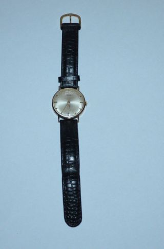 Alte Alpina Uhr Swiss Made / Armbanduhr 585er/14k Gold Handaufzug Bild