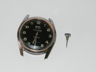 Bwc Swiss Courage Militär,  Handaufzug Hau,  Vintage Wrist Watch,  Repair Bild