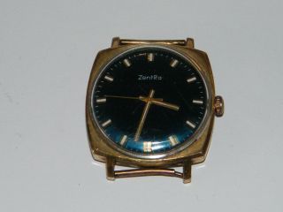 Zentra Handaufzug Hau,  Vintage Wrist Watch,  Repair,  Kaliber Puw 360 Germany D.  R.  G.  M Bild