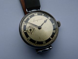 Alte Herren Mariage - Uhr: Longines Mit Omega Werk,  Um1900, Bild