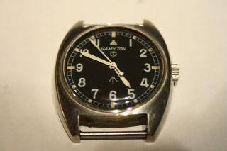 Hamilton W10 Militäruhr Militay Watch Armbanduhr Uhr Handaufzug Selten Bild