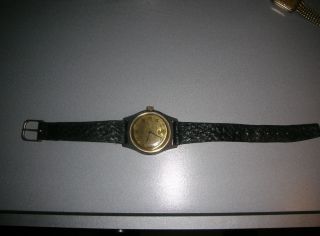 Alte Armbanduhr Ruhla Ddr Vintage Handaufzug Bild