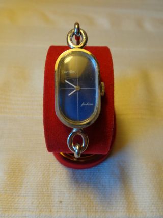 2x Damen Armbanduhren Seltene Zentra Fashion Mechan Ermex Quarz Uhr Spange Bild