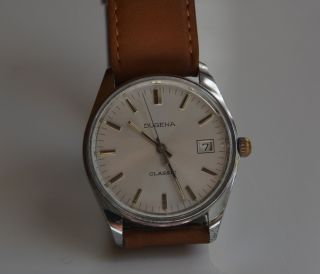 Herren Armbanduhr Dugena Classic - Handaufzug Vintage Sammler Bild