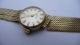 Goldene Damen Renz Armbanduhr Goldarmbanduhr 585 14 K Gold 21 Gramm Armbanduhren Bild 1