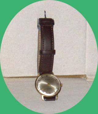 Alte Armbanduhr (herren) Bergue ' - Ca.  50er Jahre - Läuft Einwandfrei Bild