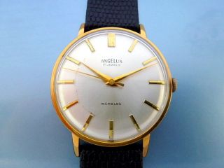 Schöne Herrenuhr Angelus Hau Handaufzug Uhr Uhren Luxusuhr Bild