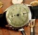 Tourneau Schaltradchronograph 40er Jahrer Valjoux 77 Armbanduhren Bild 1