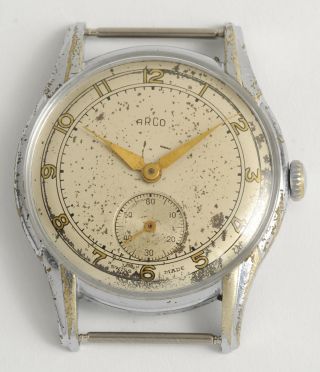 Arco Antike,  Klassische Schweizer Armbanduhr.  Swiss Made Vintage,  Rare Watch Bild
