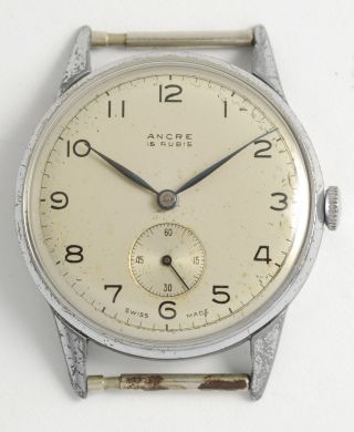 Ancre Schöne,  Antike,  Klassische Schweizer Armbanduhr.  Swiss Made Vintage Watch Bild