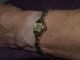 Junghans Damenuhr Vergoldet,  Dachbodenfund,  Sehr Alt,  Sehr Zierlich Und Schön. Armbanduhren Bild 1