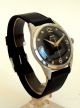 Hmt Jawan France Armbanduhr Edelstahl Handaufzug Vintage Military Watch 60/70er Armbanduhren Bild 4