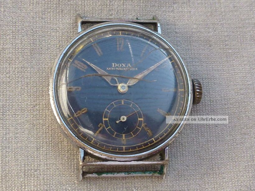 Doxa Uhr Handaufzug Vintage Sammleruhr Armbanduhren Bild