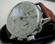 Angelus Chronodato Vollkalender V1947 Sehr Gut Erhalten,  38mm Klassiker Bildschön Armbanduhren Bild 4