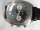 Zentra Chronograph Edelstahl Mechanisch 70 Jahre Armbanduhren Bild 3