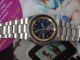 Vintage Seiko 5 - Uhr - Automatic - Blaues Zifferblatt Armbanduhren Bild 3