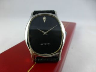 Juvenia Mfg 1115,  Handaufzug,  Edelstahl,  Uhrenbox,  Vintage 1920 - 70 Bild