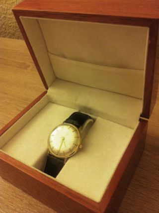 Gold Uhr 14 Karat 585 Armbanduhr Herren Arctos 17 Rubis Bild