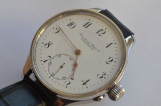 Jwc Schaffhausen Mariage Cal.  57 Grosse Armbanduhr Antik Bild