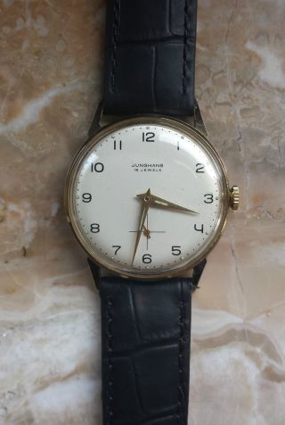 Junghans Handaufzug Armbanduhr Bild