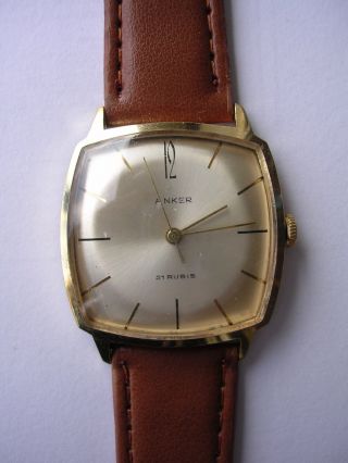 Armbanduhr Anker Mechnisch Vintage Hau Handaufzug Bild
