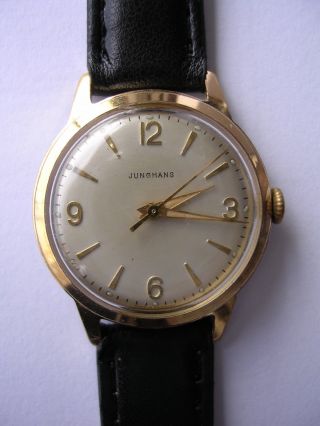 Armbanduhr Junghans Mechnisch Vintage Hau Handaufzug Bild