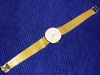 Chopard Herren - Armbanduhr Aus Ca.  1960,  750er Gelbgold,  Vom Juwelier überholt Bild