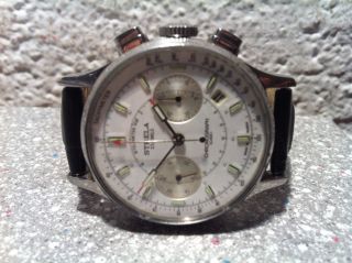 Russische Chronograph Armband Uhr Strela Bild